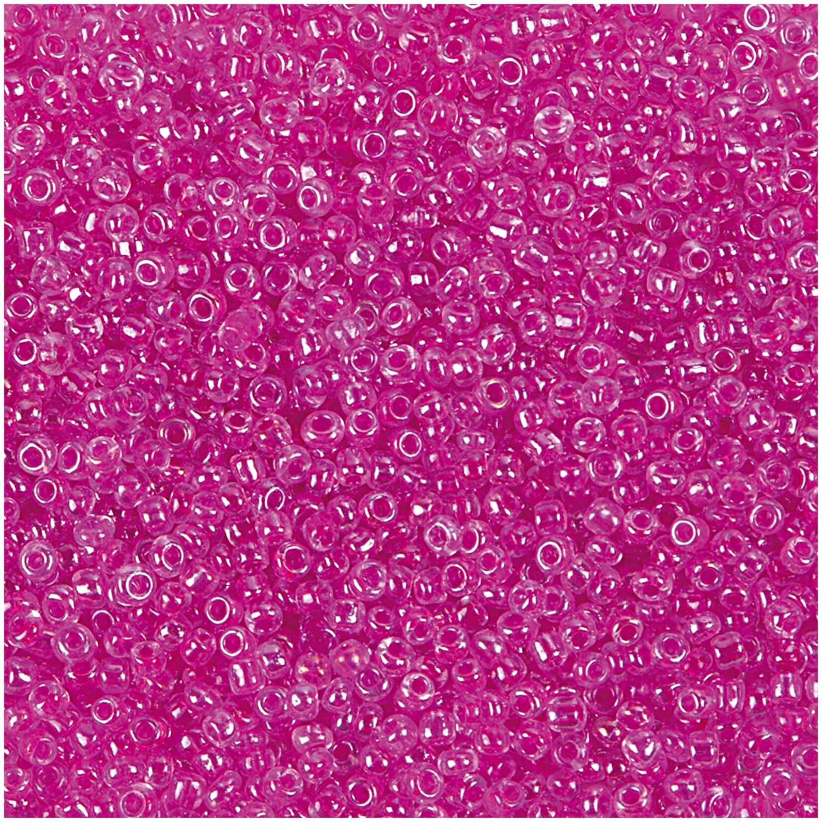 RICO Glaskralen rocailles 2 mm 12/0 roze (10 gram)