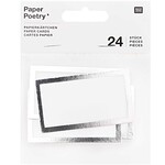 RICO PAPER CARDS SILVER FSC MIX 24 PCS