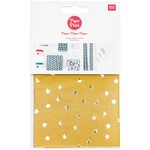 RICO SB SET STARS MUSTARD FSC MIX 3PCS PAPER PATCH PAPER