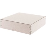 RICO RIDGED B SQUARE, 13X13X3,5 FSC RECYCLED