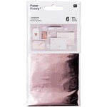 RICO TRANSFER FOIL, PINK GOLD 6 PCS, 90 X 150 MM