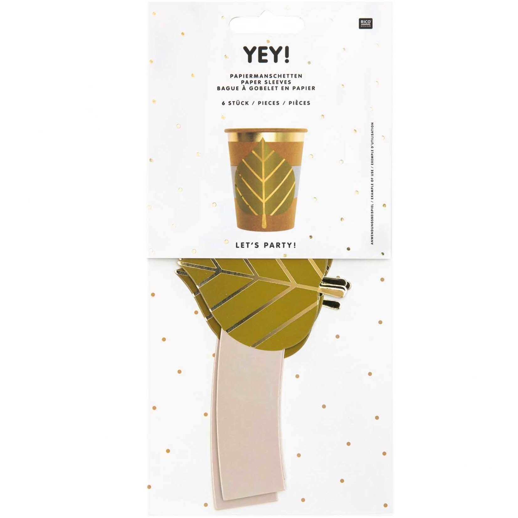 RICO PAPER SLEEVES, LEAF FSC MIX