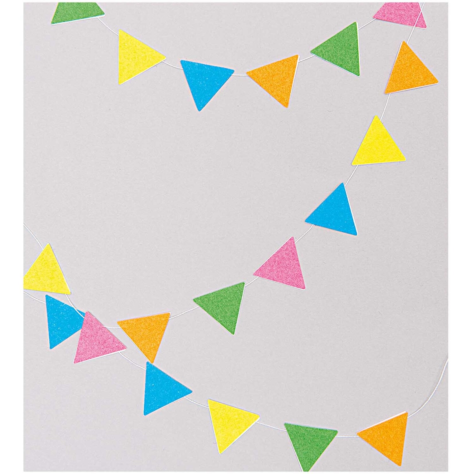 RICO OFFICE STICKER, TRIANGLE BLUE/ GREEN 4 SHEETS, 9,5 X 19 CM