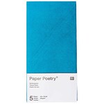 RICO TISSUE PAPER, TEAL 5 PCS, 50/70 CM, 20 G