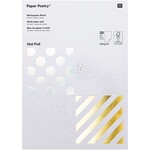 RICO PAPER PAD FOIL, STRIPS FSC MIX 20 SHEETS, 270G