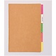Rico NAY NOTEBOOK KRAFT, LINED FSC MIX  105 X 140 MM, 40 SHEETS, 80 G