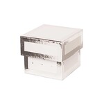 RICO GIFT BOX, WHITE, SQUARE, FSC RECYCLED