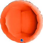 SMP circle foil balloon orange 90 cm