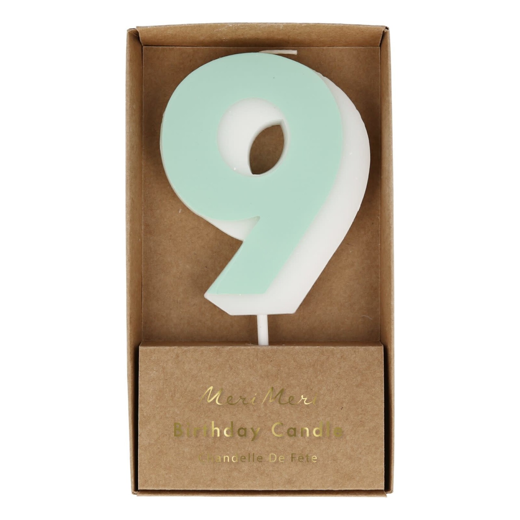 MERIMERI Color number 9 candle