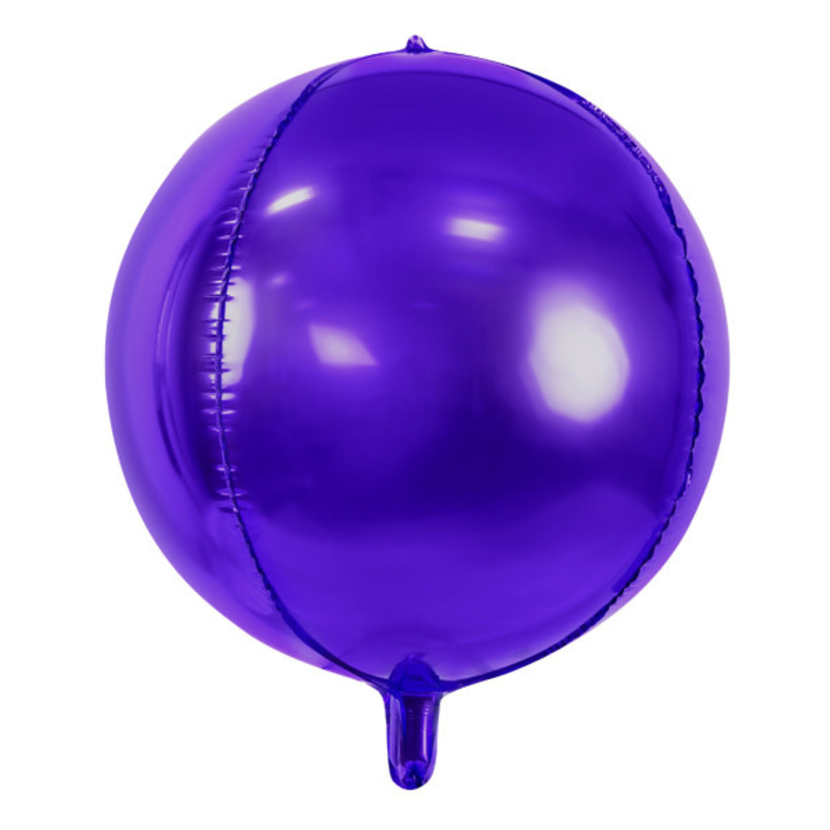 PD Foil Balloon Ball, 40cm, violet
