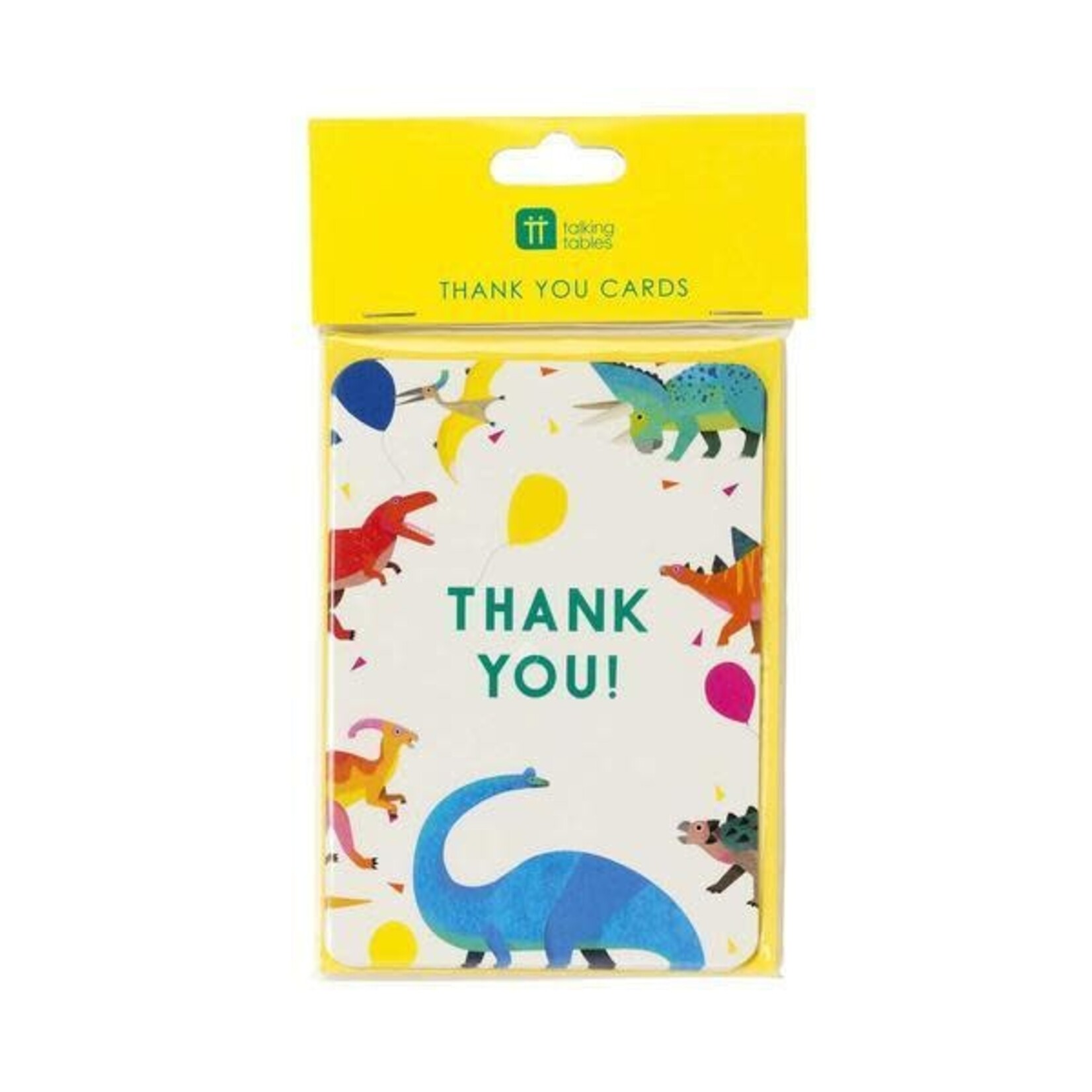 TT Party Dinosaur Thank You Cards