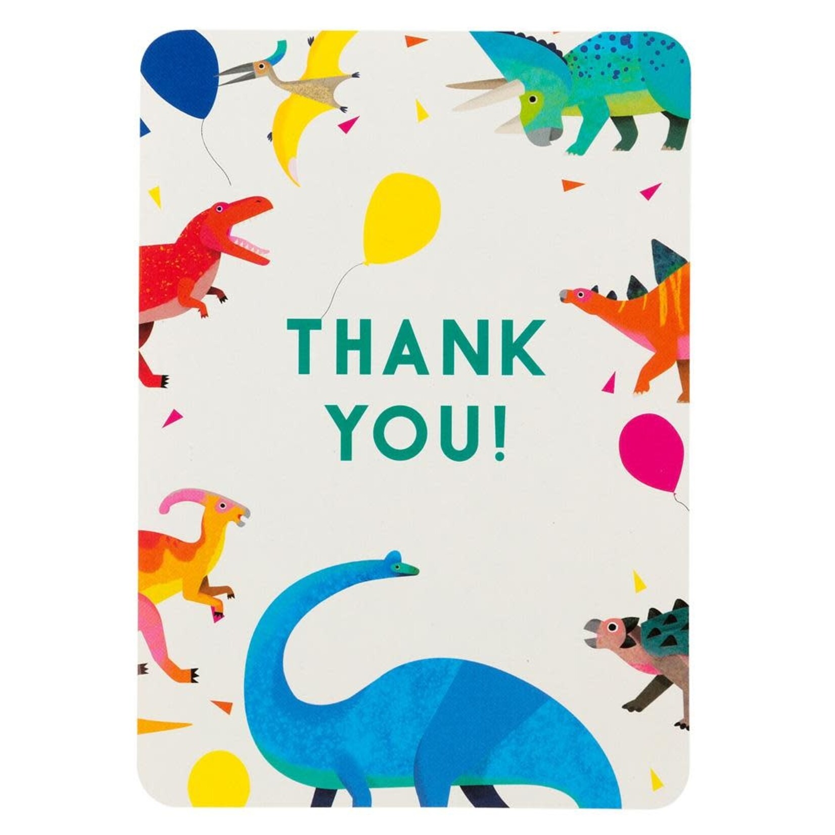 TT Party Dinosaur Thank You Cards