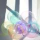 SMP Crystal Bubble Balloon Blue 45 cm