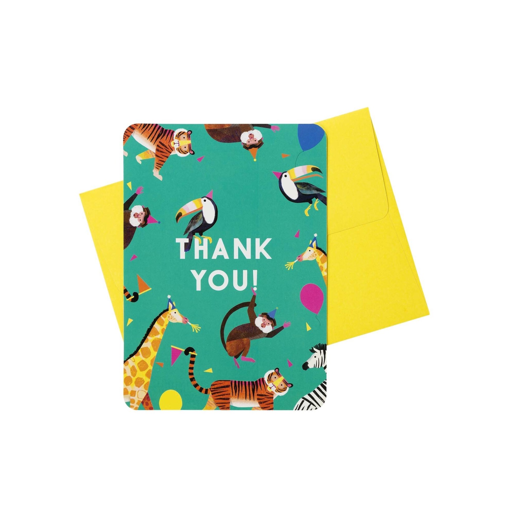 TT Party Animals Thank You Cards