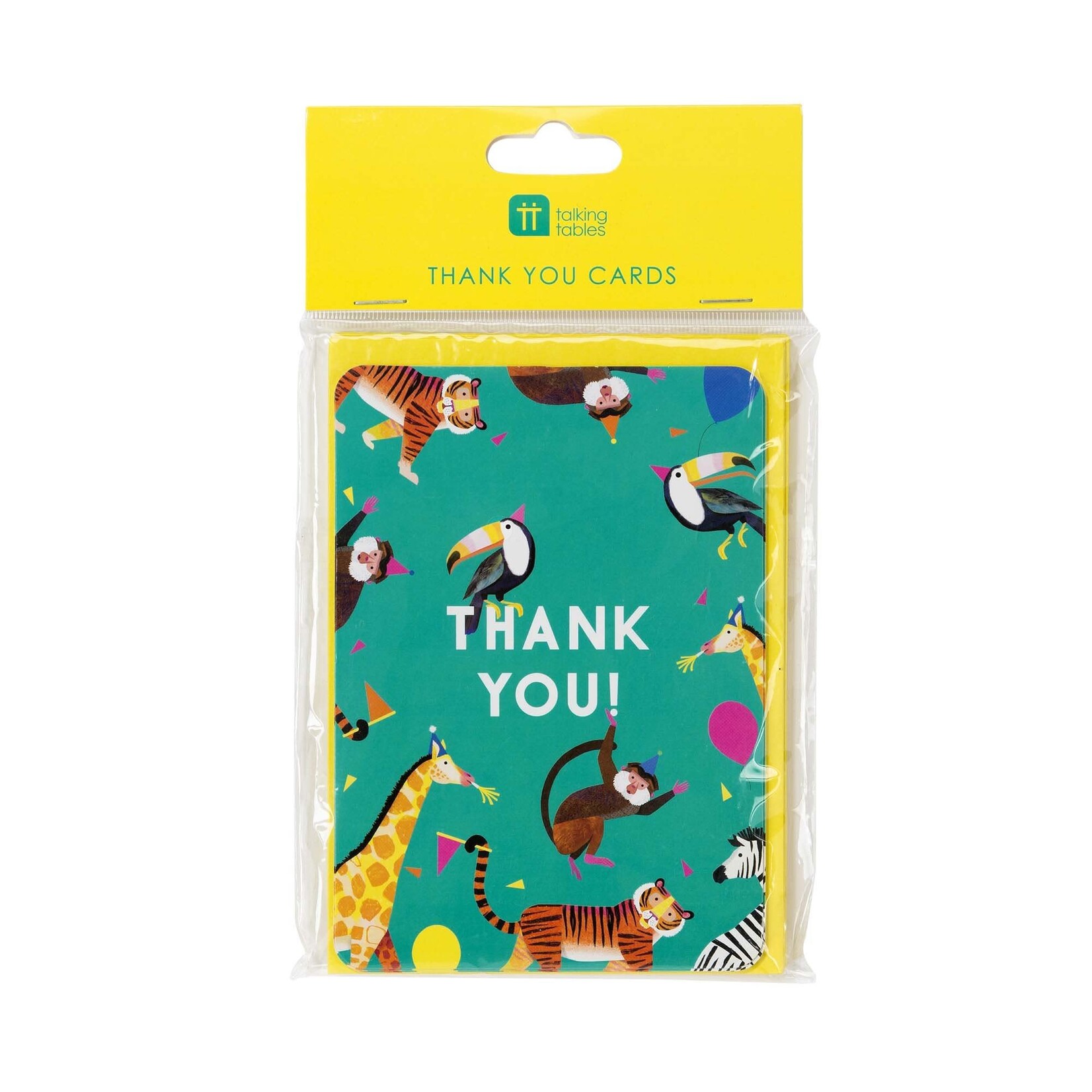 TT Party Animals Thank You Cards