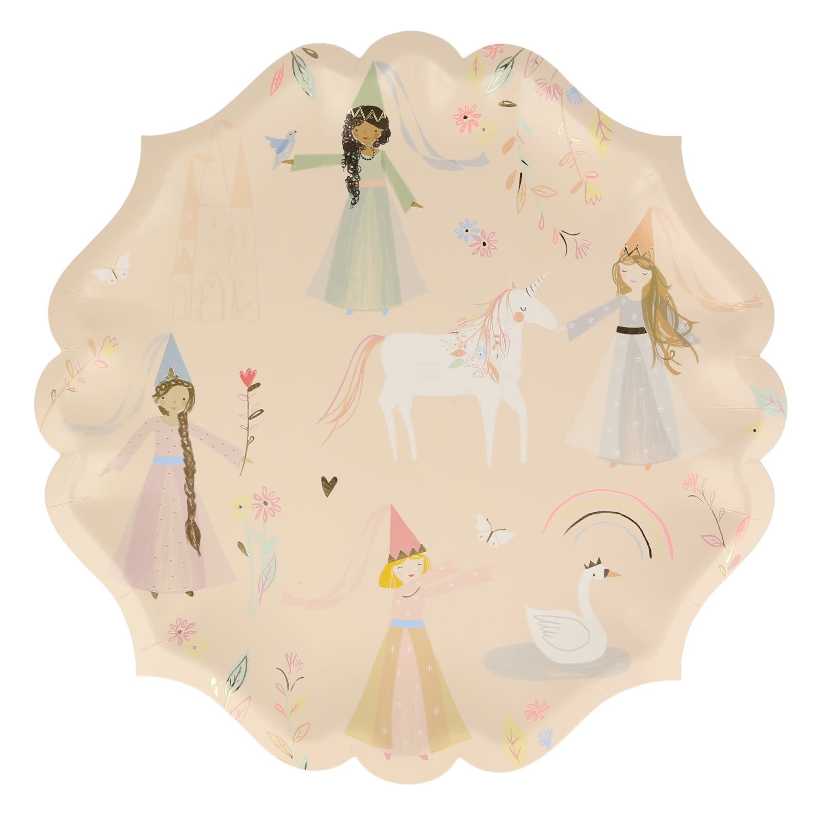 MERIMERI Magical princess plates L
