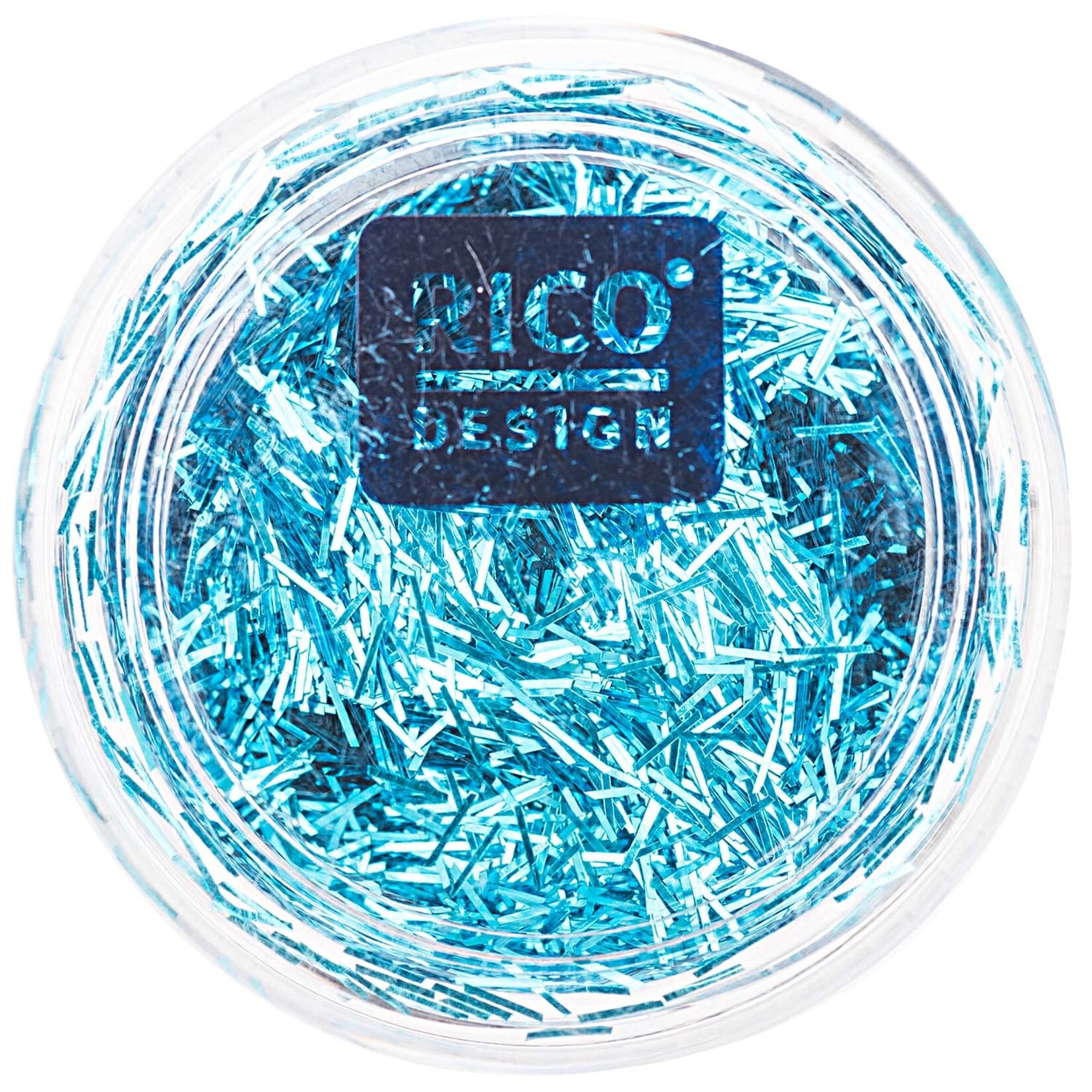 RICO GLITTER STRIPES TURQUOISE 4 G