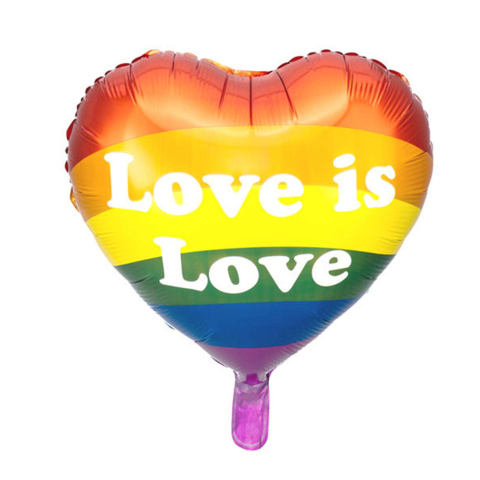 PD Foil balloon Love is Love, 35cm, mix