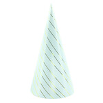 PD Party Stripes, light blue, 21cm