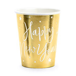 PD Cups Happy New Year, gold, 220ml