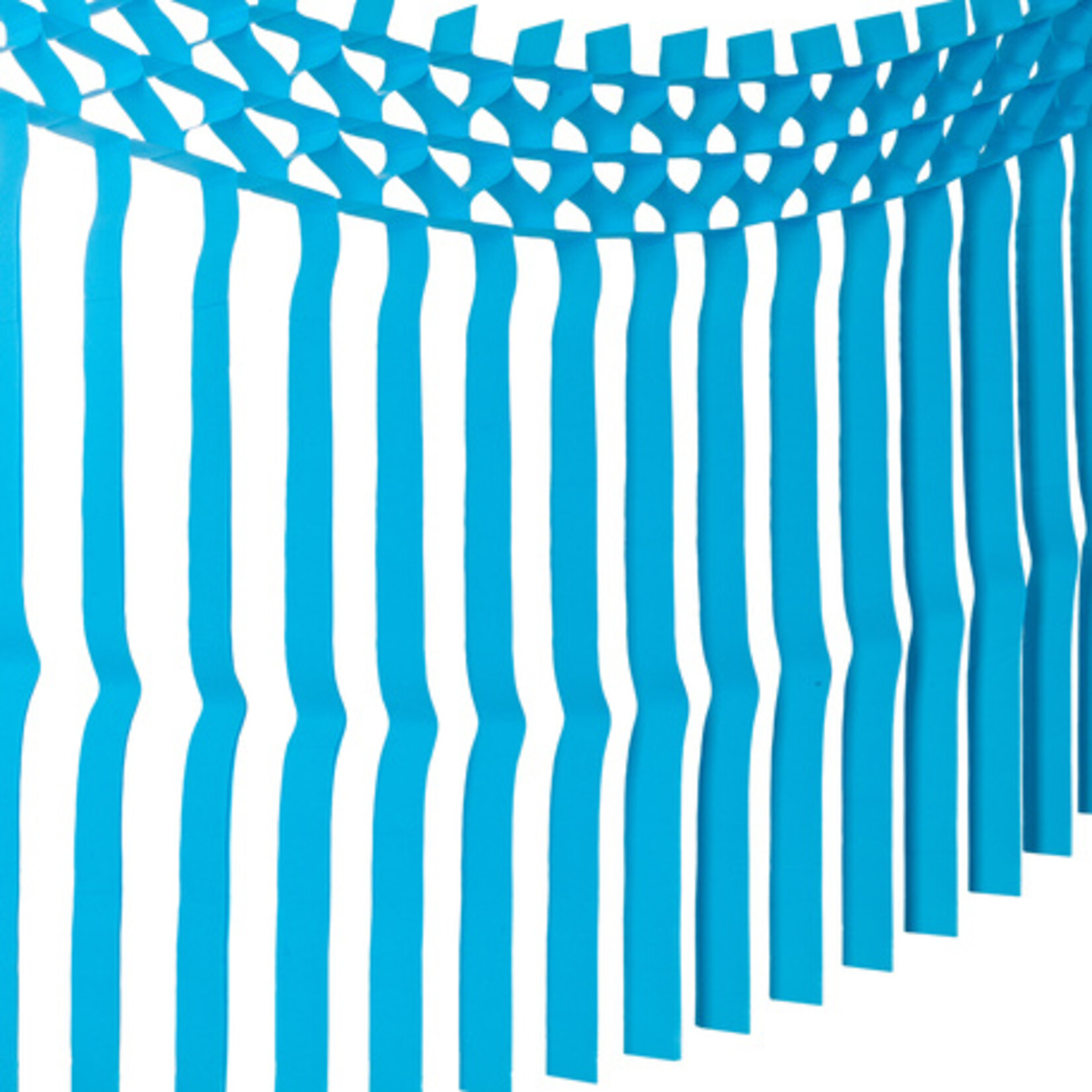 AF paper fringe garland turquoise 3 m x 70 cm