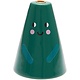 Rico NAY Ceramic candle holder fir, green, 9 cm x 11.5 cm