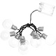 Rico NAY Light chain bulbs, 10 LED, for 2 pcs. 3xAA batteries