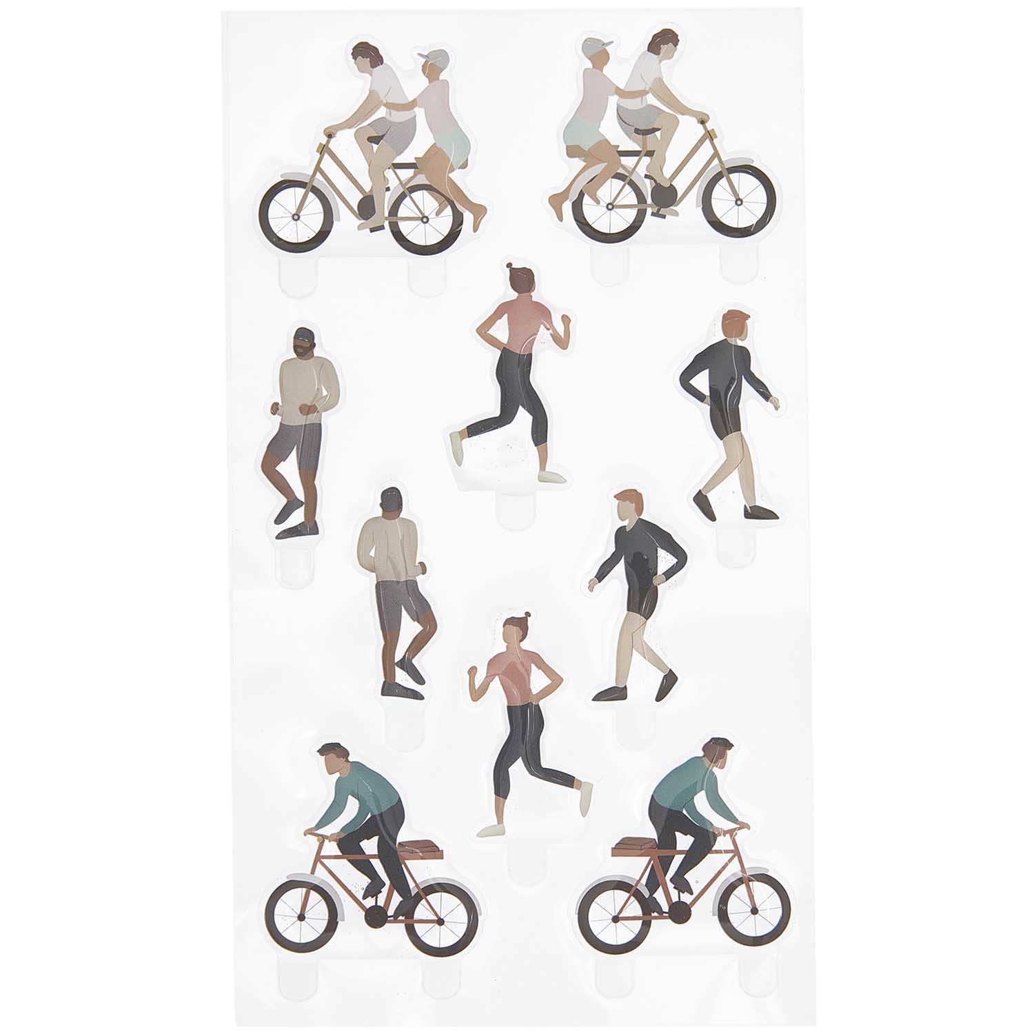 RICO FIGURICO gel stickers, Cycling and jogging