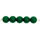 Rico NAY Plastic beads, dark green