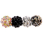 RICO Strass beads, black mix