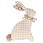MERIMERI Gingham bunny cushion