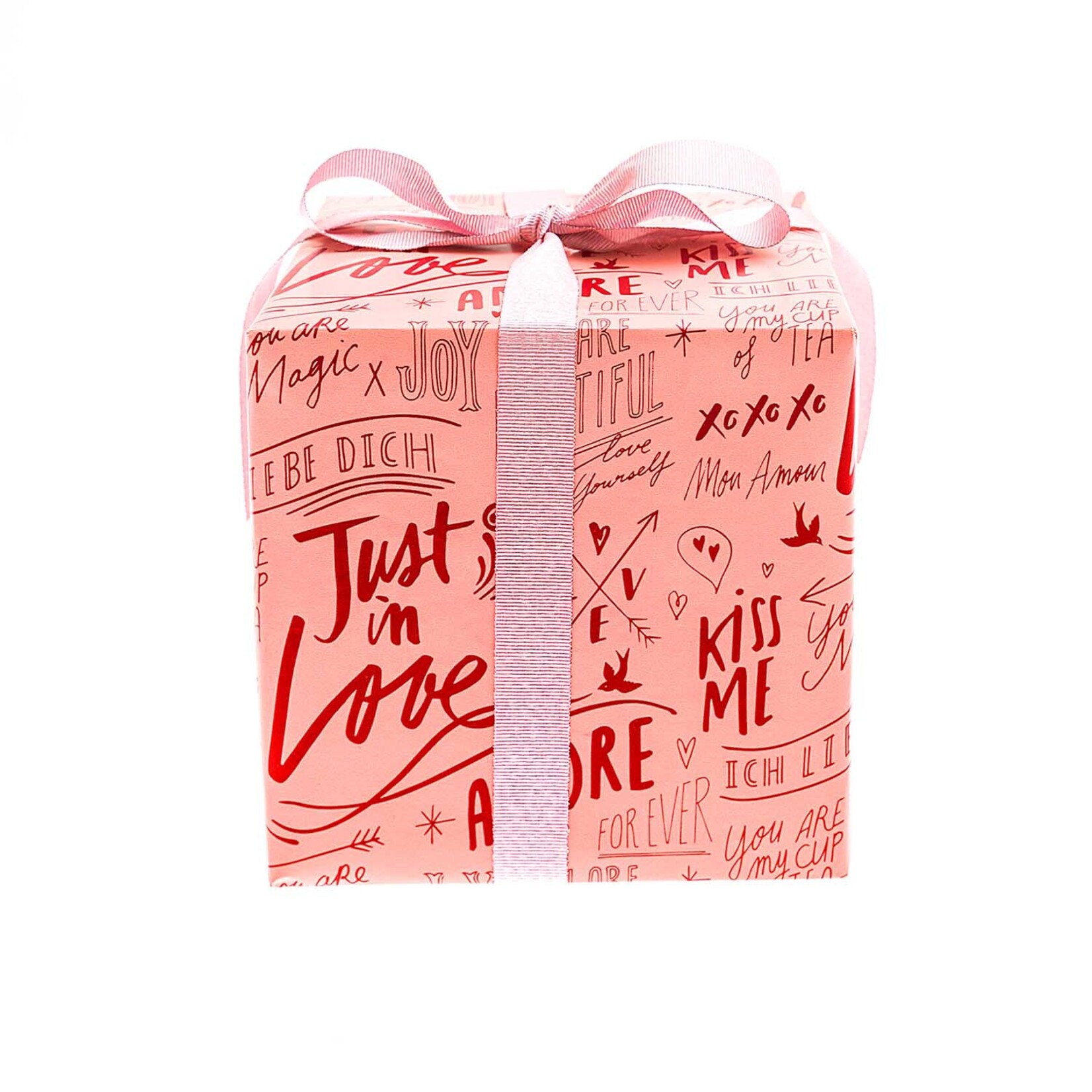 RICO wrapping paper love text 70 cm x 2 m