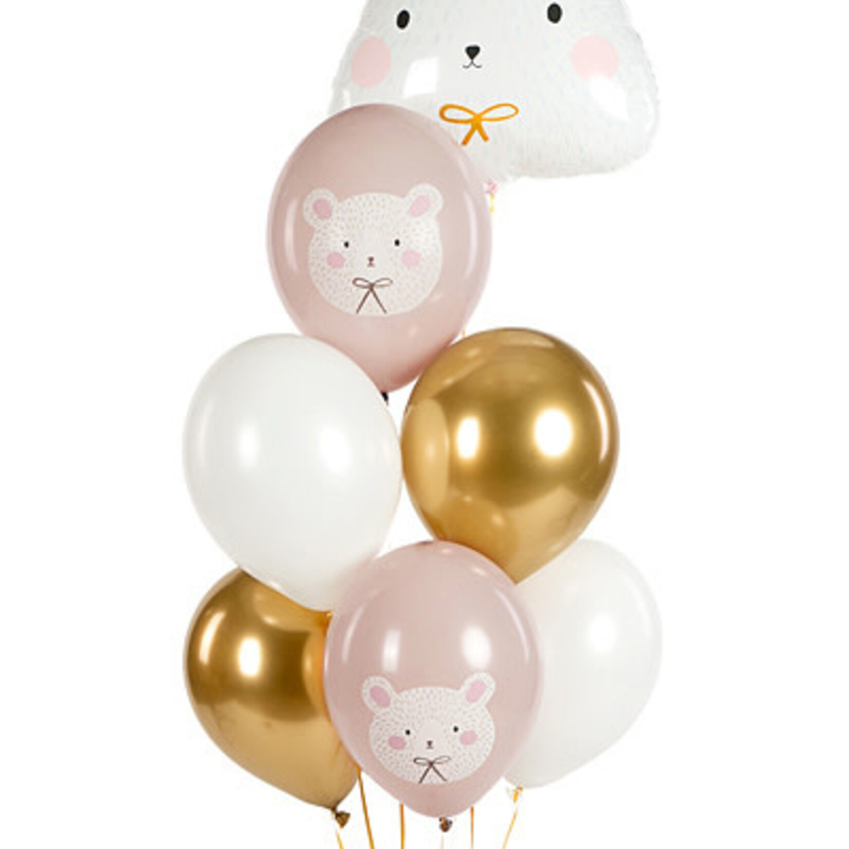 PD Balloons 30 cm, Polar Bear, Pastel Warm Grey 50 pcs.