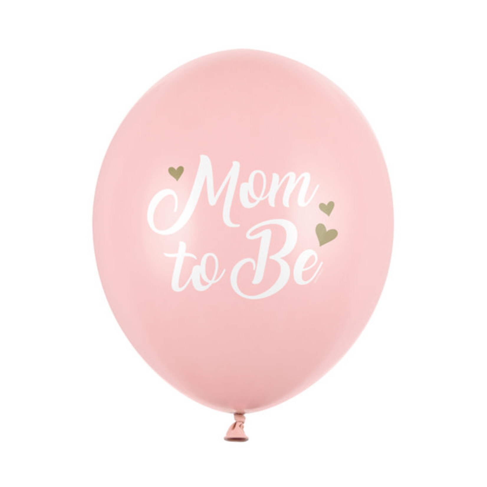 PD Balloons 30 cm, Mom to Be, Pastel Pale Pink 50 pcs.