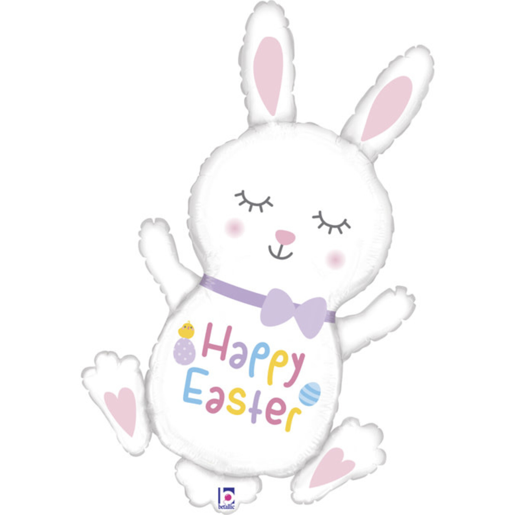 SMP Hoppy Easter bunny foil balloon  96 cm