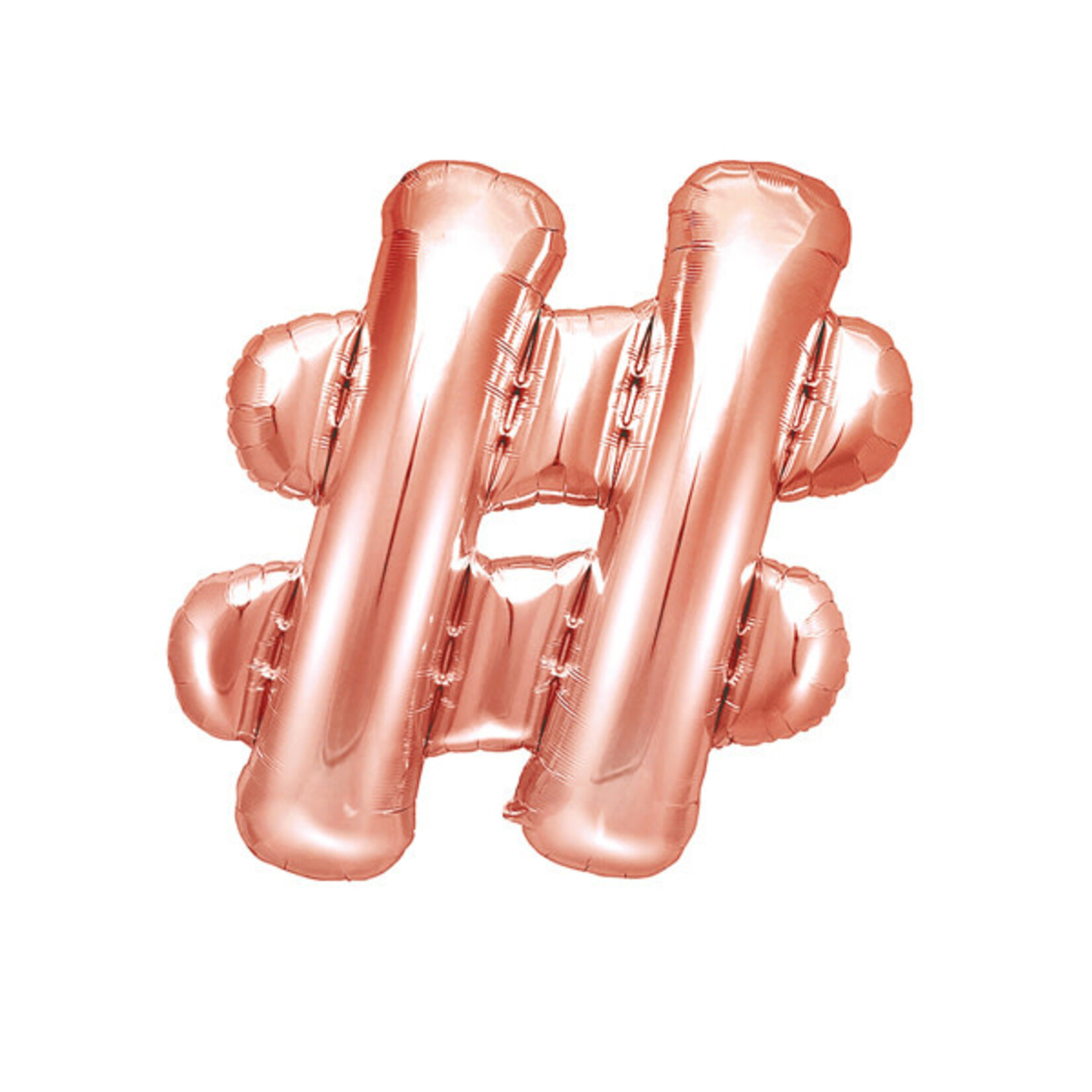 PD Foil Balloon #, 36 cm, rose gold