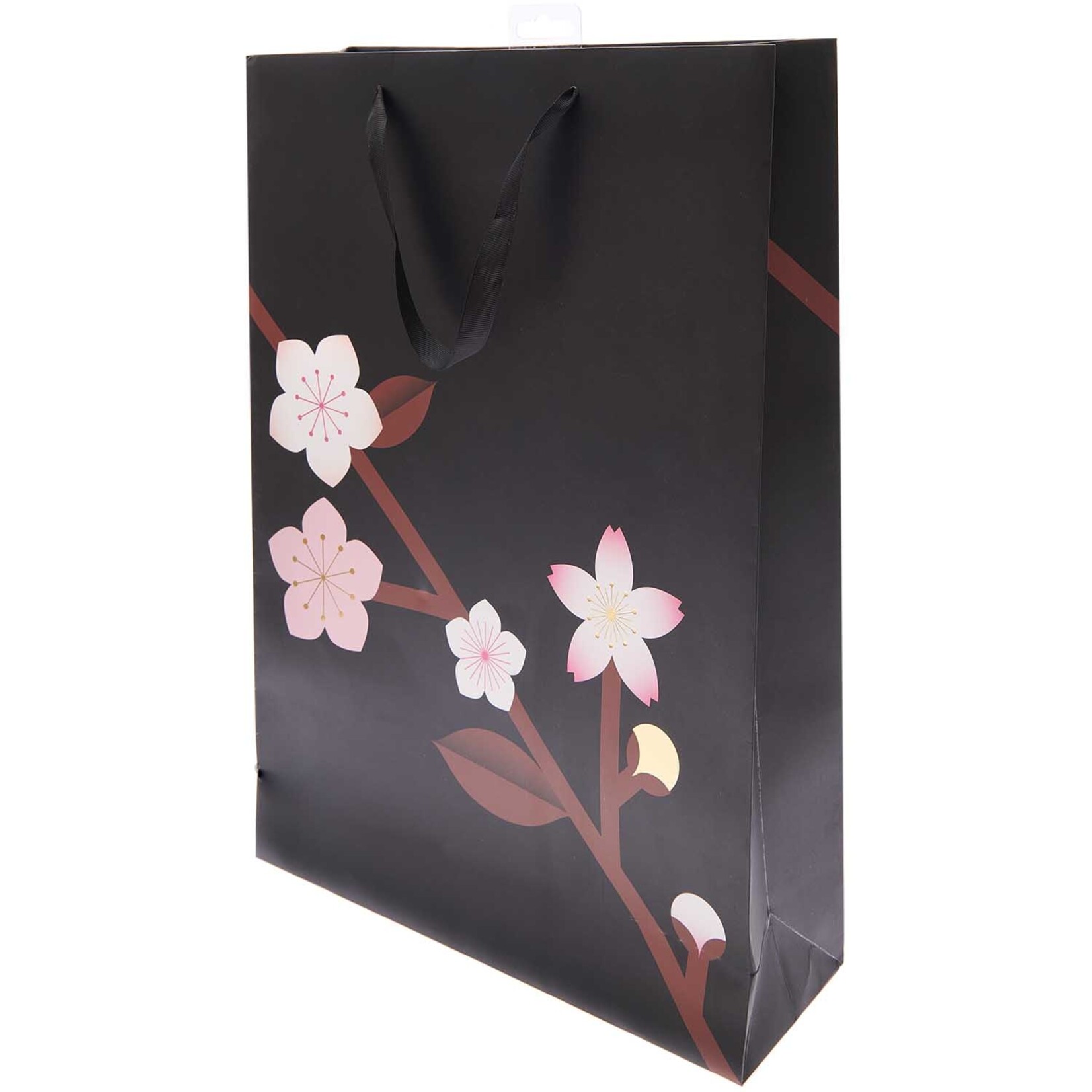 RICO Gift bag Sakura Sakura, black, XL, , 33 x 45 x 10 cmFSC MIX