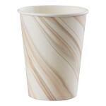 GINGERRAY Natural Marble Print Paper Cups