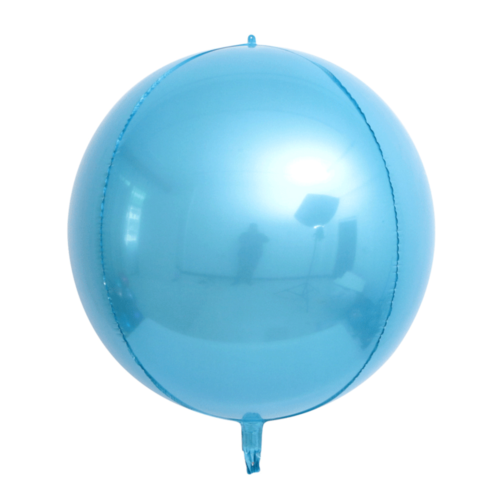 Ballon à figures bleu 3 ans avec standard 76cm - Partywinkel