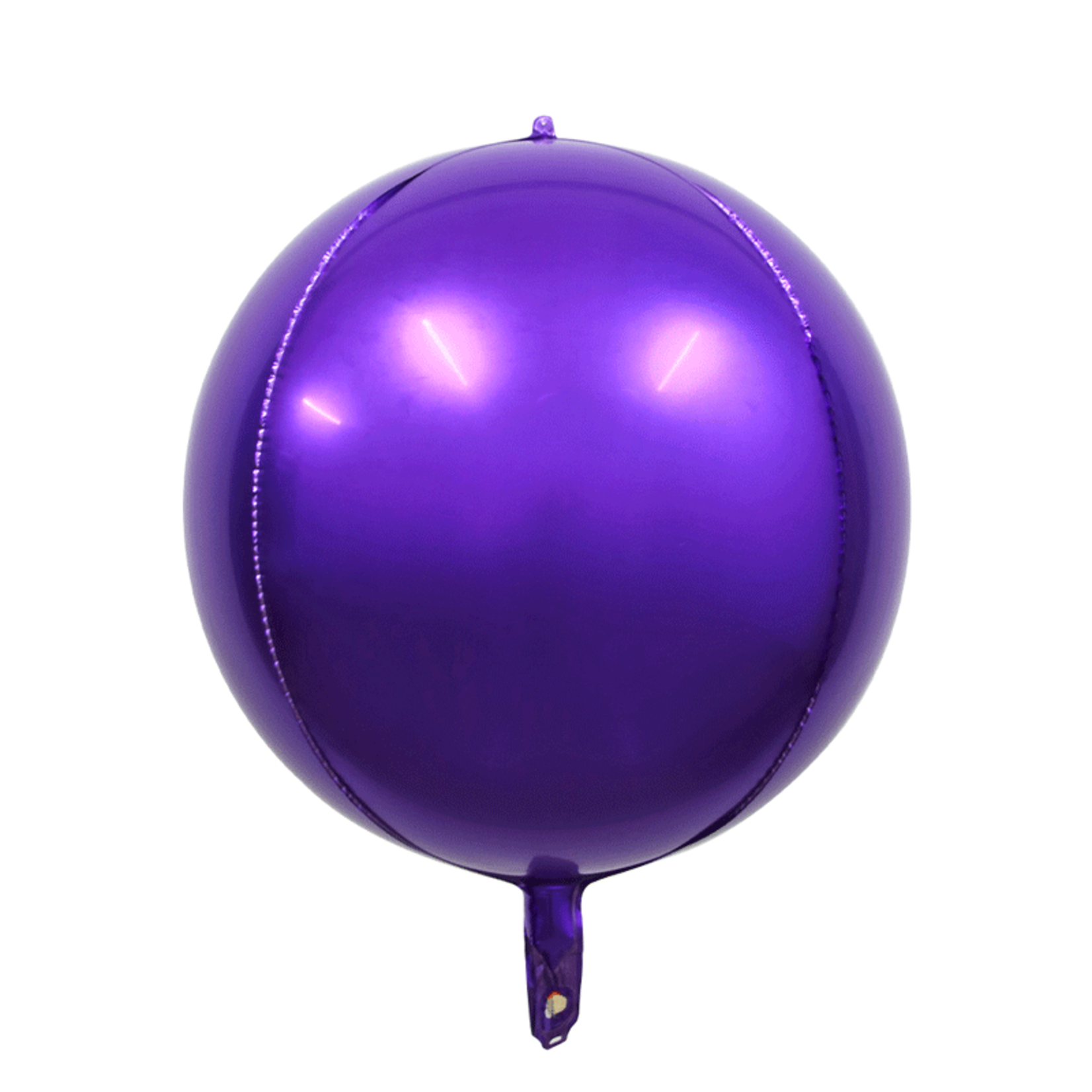 SMP purple foil balloon ball 45 cm