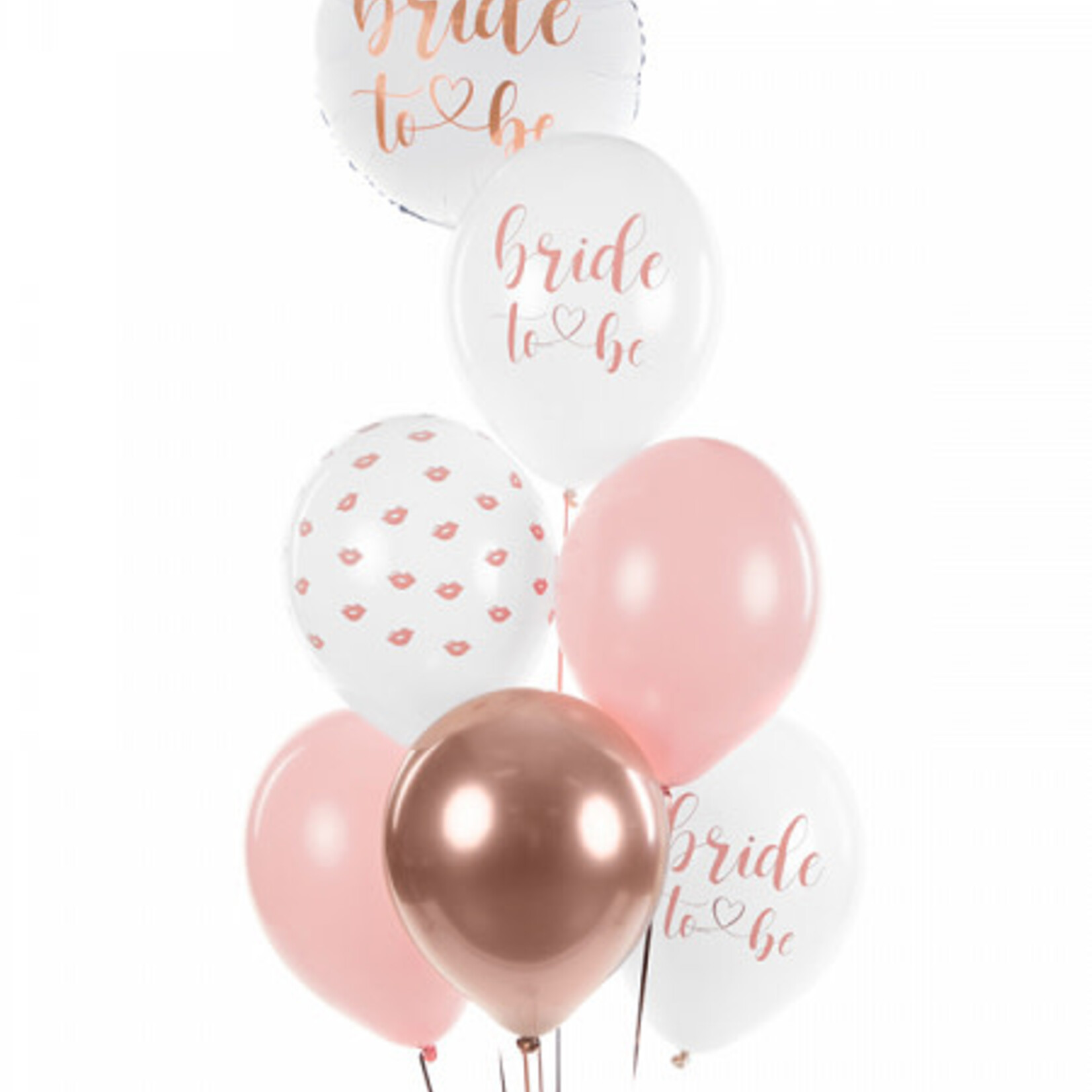 PD Balloons 30 cm, Bride to be, mix