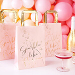 PD Gifts bags Prosecco, pink, 18x26x10cm