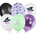 PD Balloons 30 cm, Witch, mix