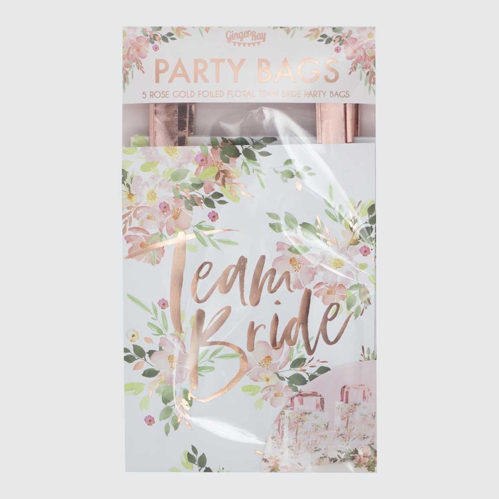 GINGERRAY Floral Team Bride Hen Party Bags