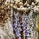YAY dried flower backdrop natural