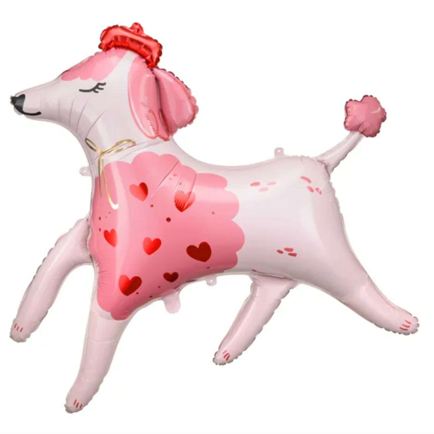 PD Foil balloon Poodle, 119x108 cm, mix