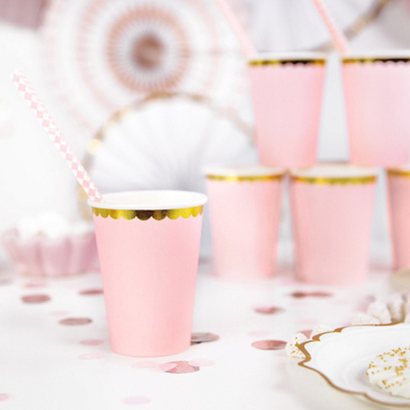 PD Cups, light pink, 220ml