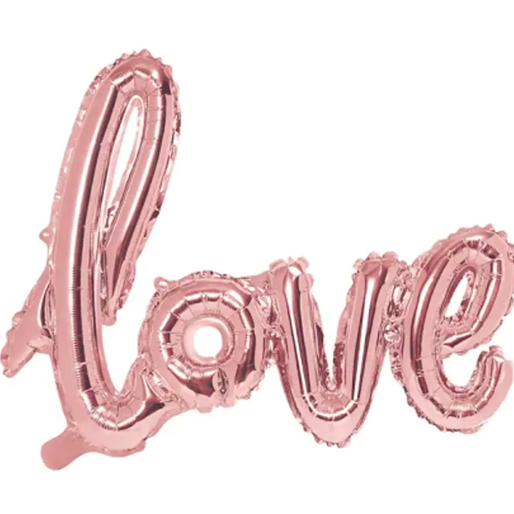 PD Foil Balloon Love, 73x59cm, rose gold