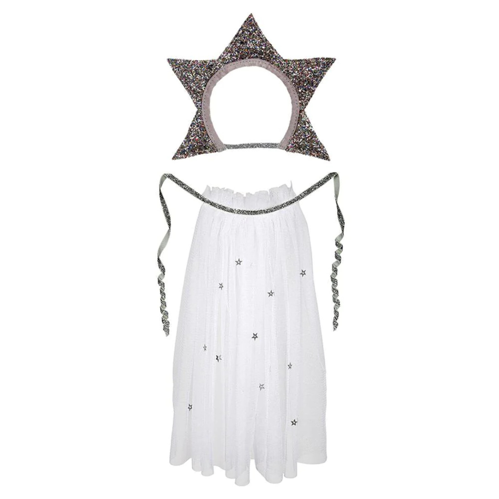 MERIMERI star headdress & cape doll dress-up kit