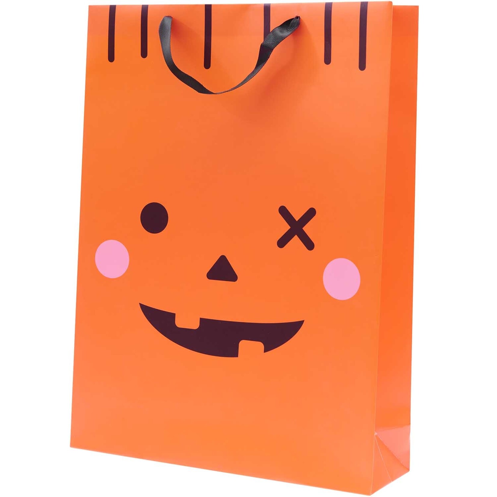 RICO gift bag pumpkin XL 33x45x 10 cm